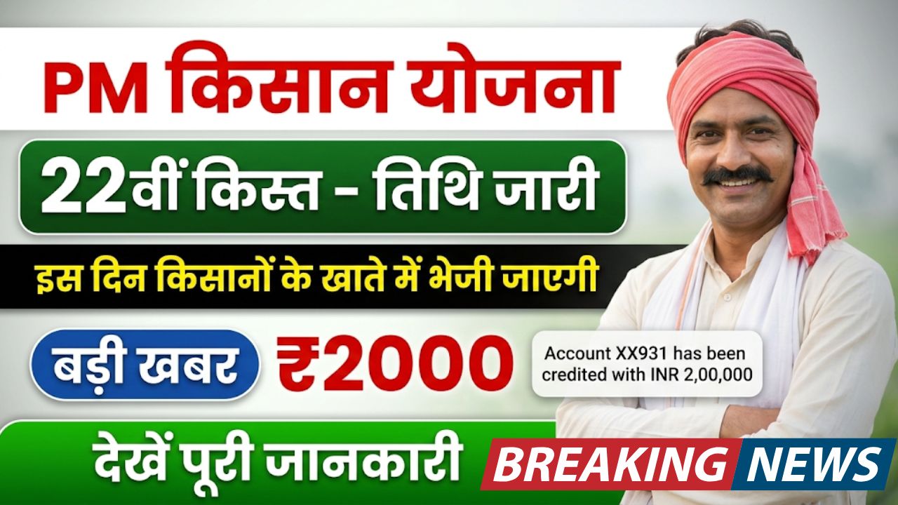PM Kisan 22nd Installment 2026